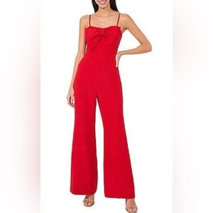 Elegant Red Jumpsuit